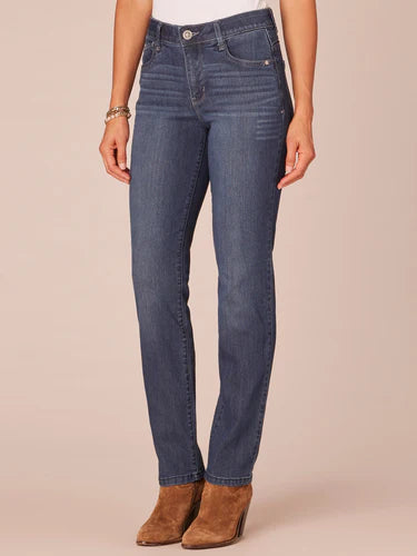 High Rise Straight Leg Jeans