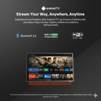 All-in-One Portable Smart TV Kit with Storage Case